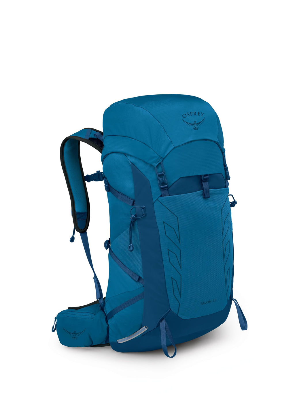 Osprey Talon 22L Men's Lightweight Hiking Backpack - Small Daypack for Travel & Camping, Black/Coal Grey