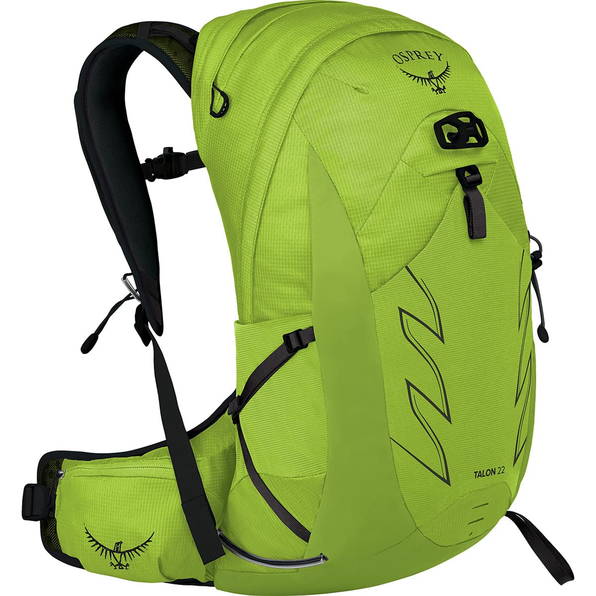 Osprey Talon 22L Men's Hiking Backpack with Hipbelt, Ceramic Blue, L/XL