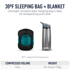 Sea to Summit Traveller Down Sleeping Bag Blanket