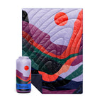Rumpl Original Puffy 1-Person Blanket for Camping and Outdoors, Alpenglow