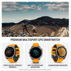 Garmin fēnix® 8 – 47 mm,Solar,Sapphire,Premium Multisport GPS Smartwatch, Long-Lasting Battery Life,Dive-Rated, Built-in LED Flashlight, Carbon Gray DLC Titanium Bezel Black/Pebble Gray Silicone Band