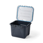 Gregory Alpaca 25L Waterproof Gear Organization/Camping Gear Box with Transparent Removable Lid, Slate Blue