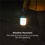 BioLite Alpenglow Multicolor USB Lantern with Rechargeable Battery and Charging Port, AlpenGlow 500