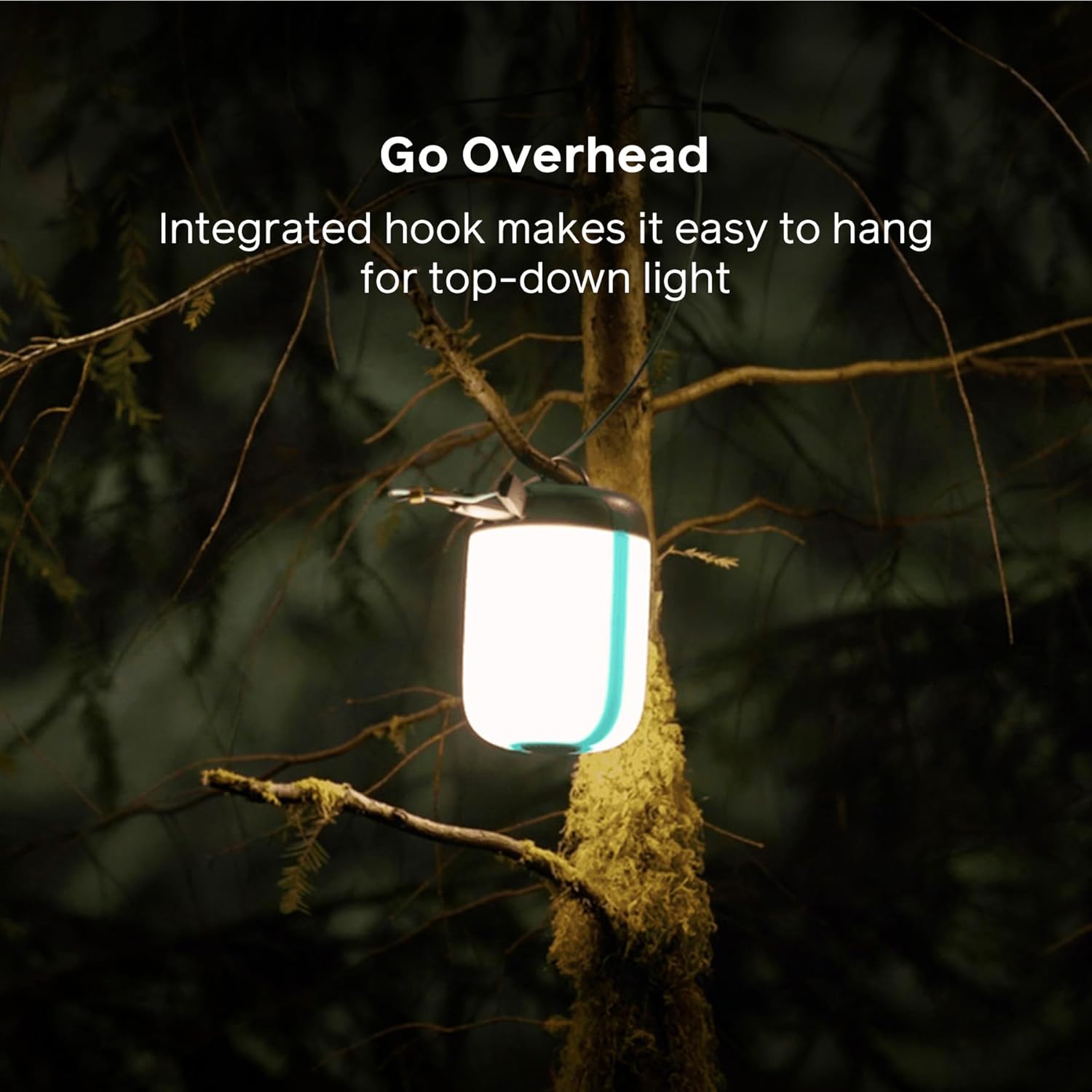 BioLite Alpenglow Multicolor USB Lantern with Rechargeable Battery and Charging Port, AlpenGlow 500