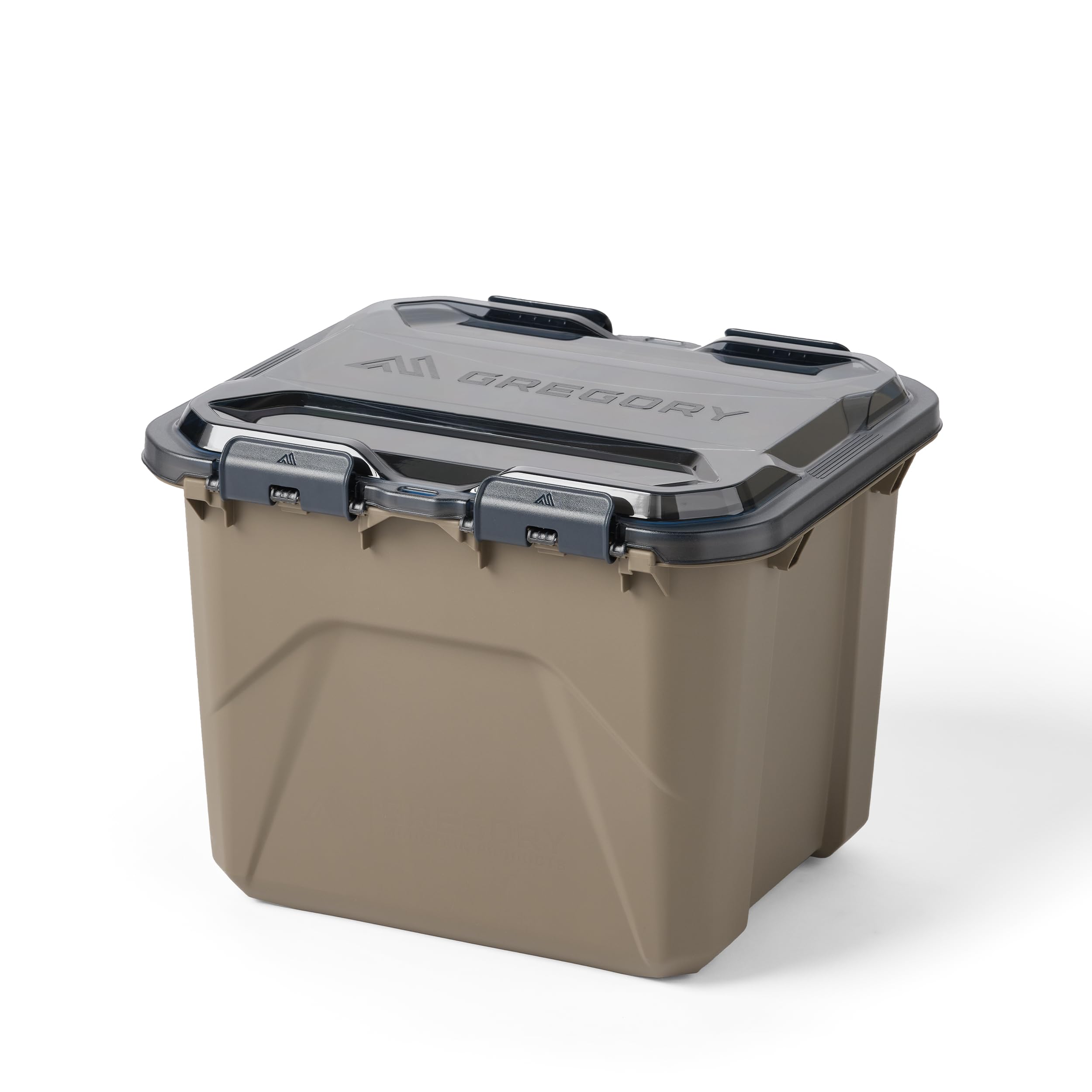 Gregory Alpaca 25L Waterproof Gear Organization/Camping Gear Box with Transparent Removable Lid, Slate Blue