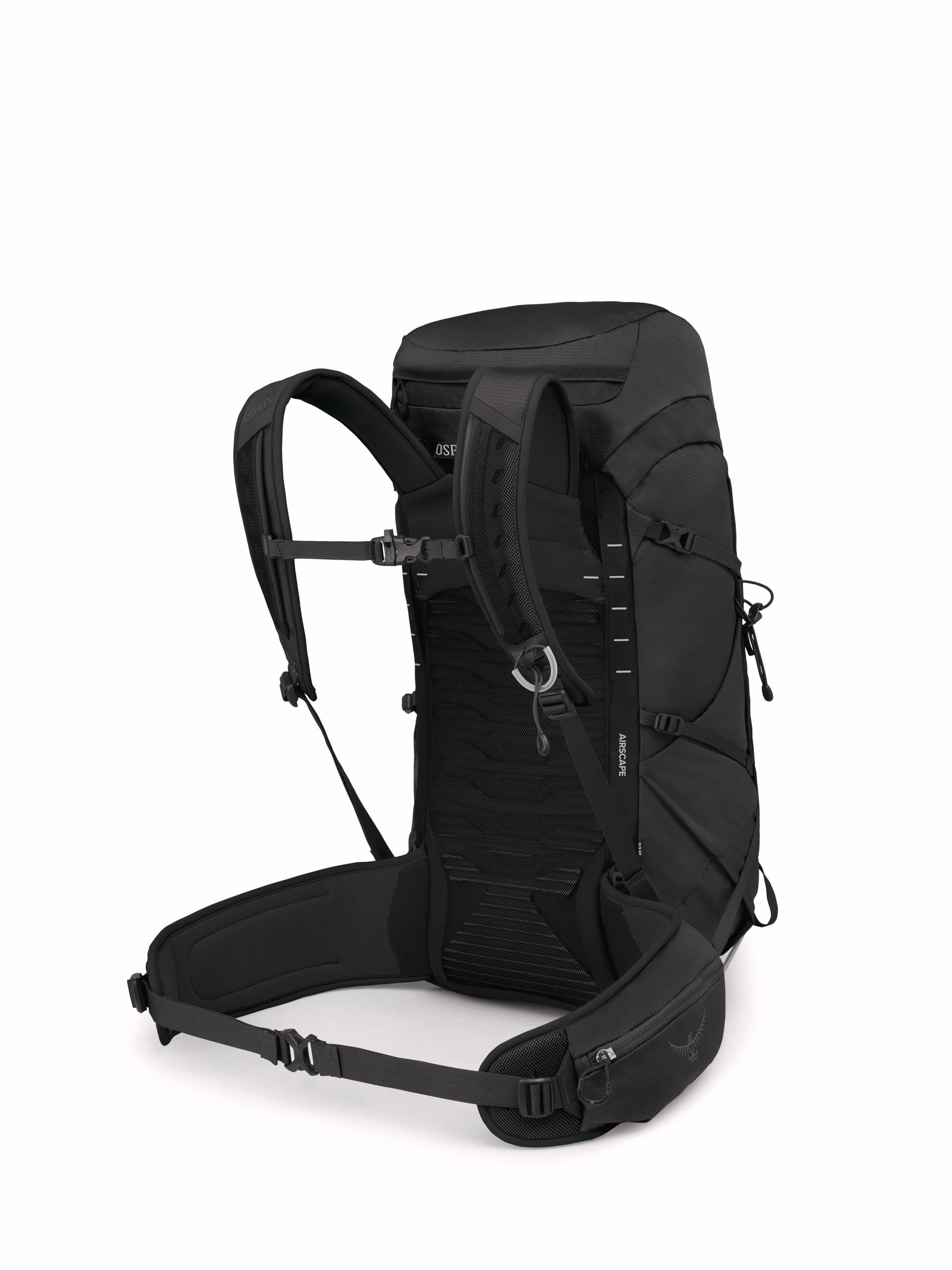 Osprey Talon 22L Men's Lightweight Hiking Backpack - Small Daypack for Travel & Camping, Black/Coal Grey