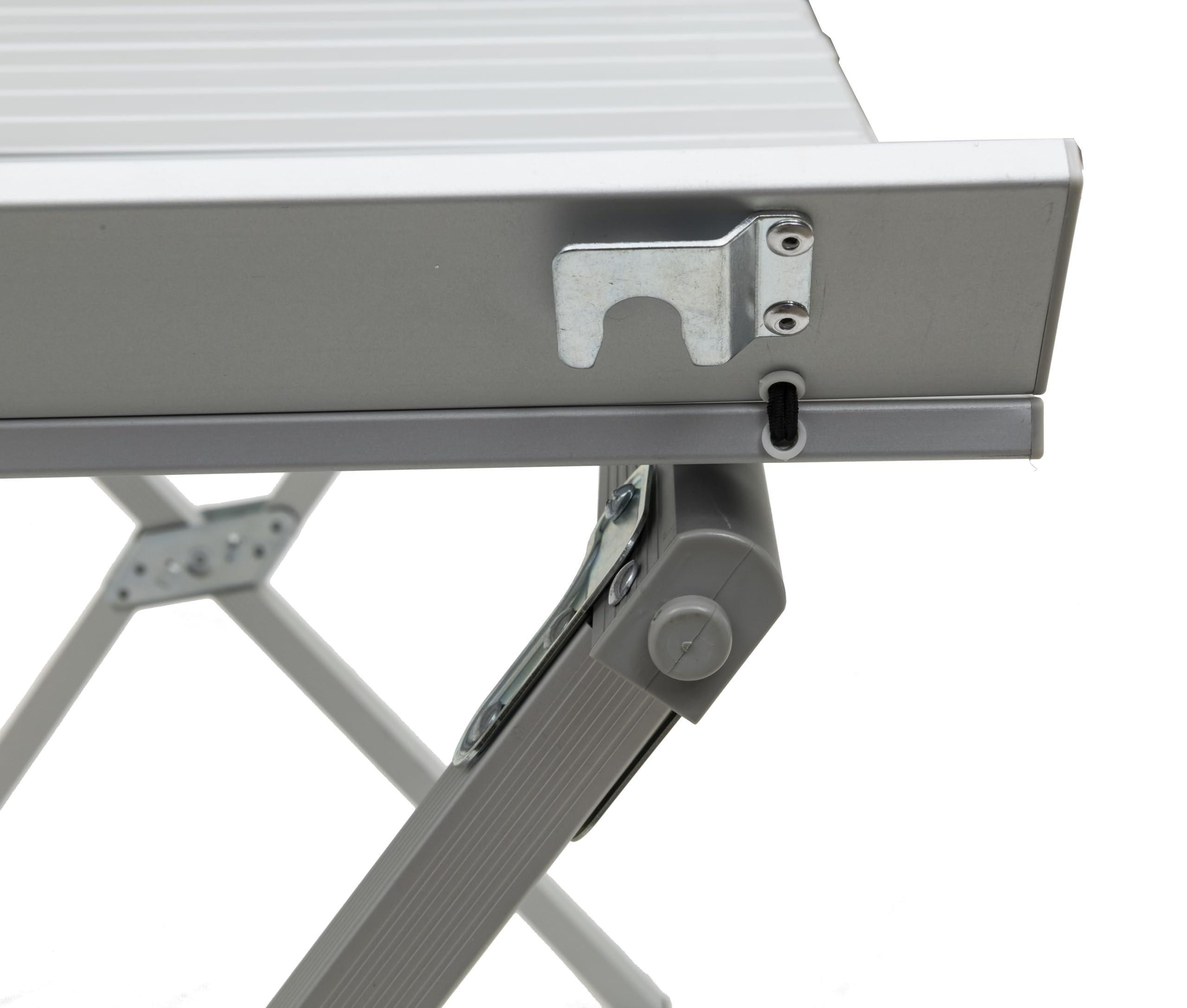 ALPS Mountaineering Folding Camping Table with Smooth Easy-to-Clean Roll Top and Sturdy and Lightweight Aluminum X Frame, Shoulder Carry Bag, 3 Sizes