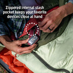 Kelty Cosmic 20 Down Mummy Sleeping Bag for Backpacking, Campers, 550 Fill Power, Recycled Fabrics with PFAS-Free DWR, Designed in Sunny Colorado,