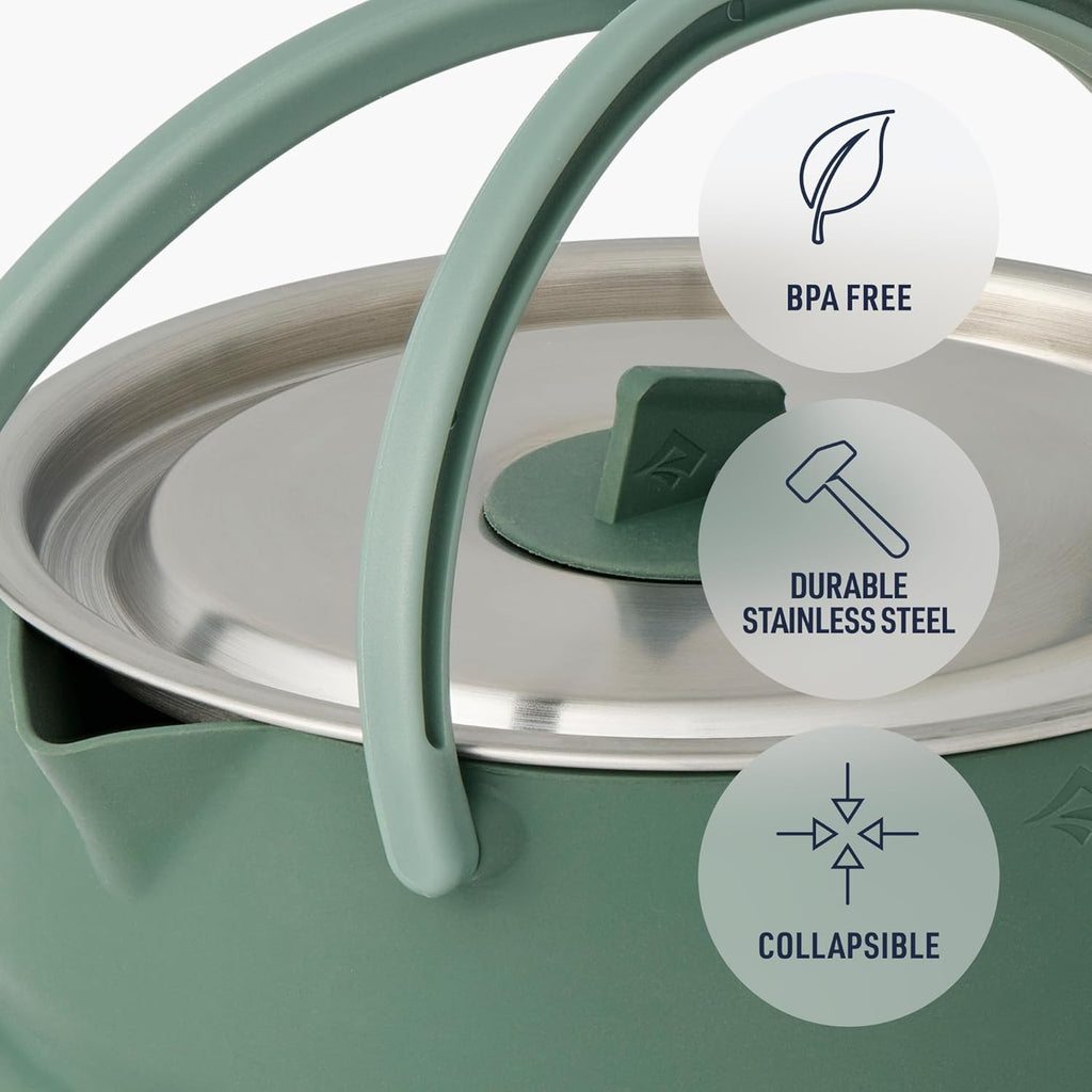 Sea to Summit Detour Stainless Steel 1.6 Liter Collapsible Camp Kettle