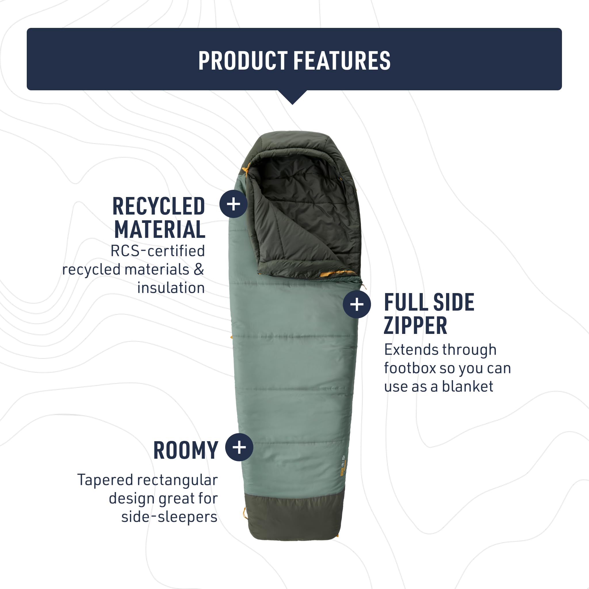 Sea to Summit Boab Synthetic 2-Season Sleeping Bag
