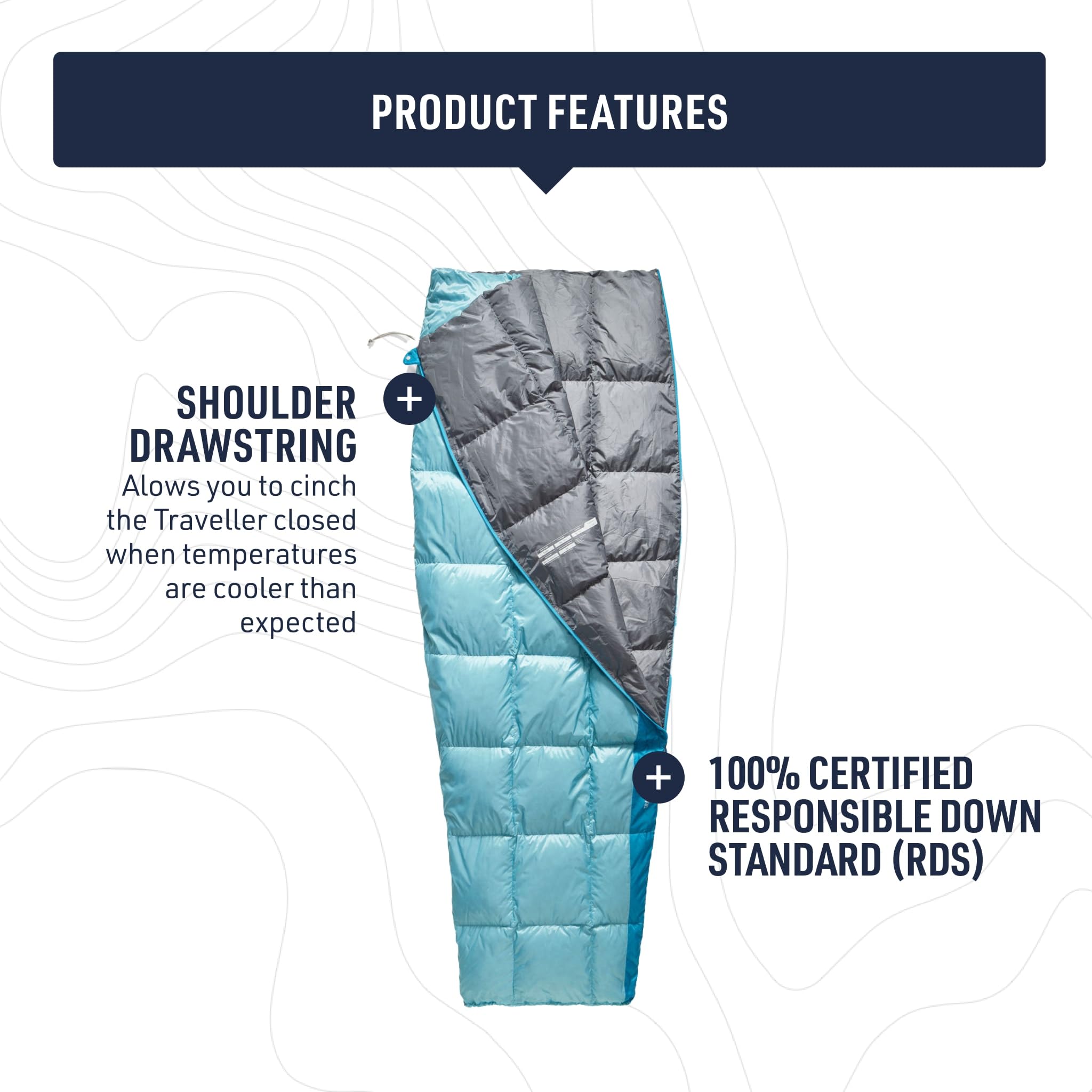 Sea to Summit Traveller Down Sleeping Bag Blanket