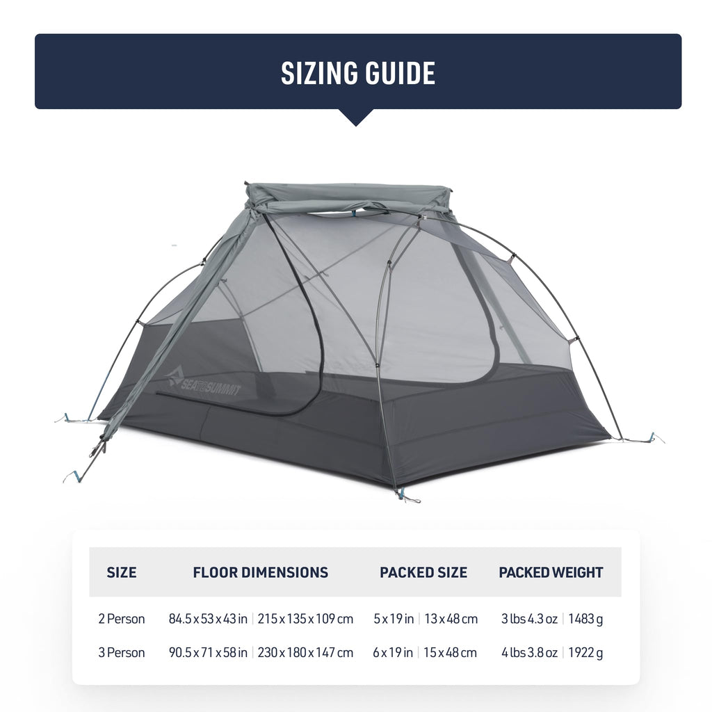 Sea to Summit Telos Ultralight, Freestanding Backpacking Tent