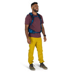 Osprey Talon 22L Men's Lightweight Hiking Backpack - Small Daypack for Travel & Camping, Black/Coal Grey
