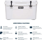 YETI Tundra 45 Cooler, White