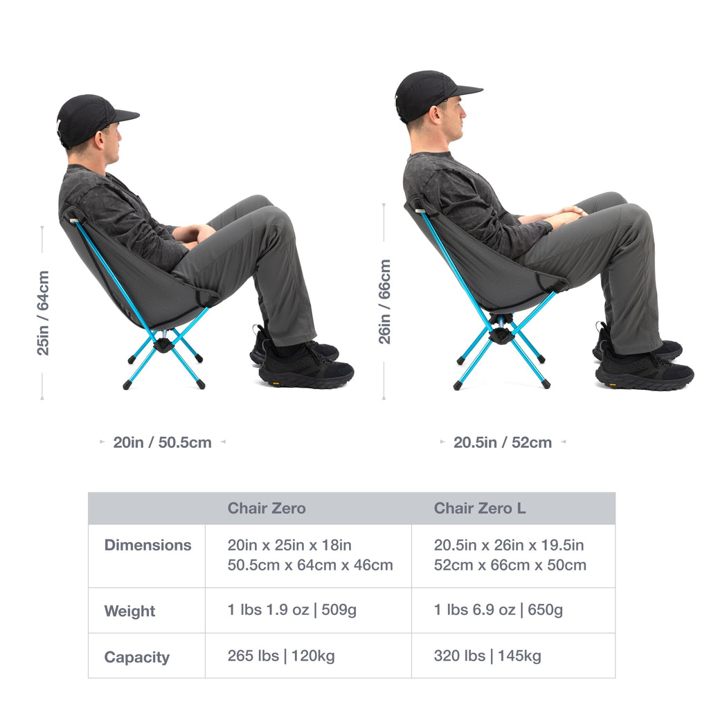 Helinox Chair Zero Ultralight Compact Camping Chair