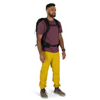 Osprey Talon 22L Men's Lightweight Hiking Backpack - Small Daypack for Travel & Camping, Black/Coal Grey