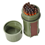 UCO Stormproof Match Kit with Waterproof Case, 25 Stormproof Matches and 3 Strikers