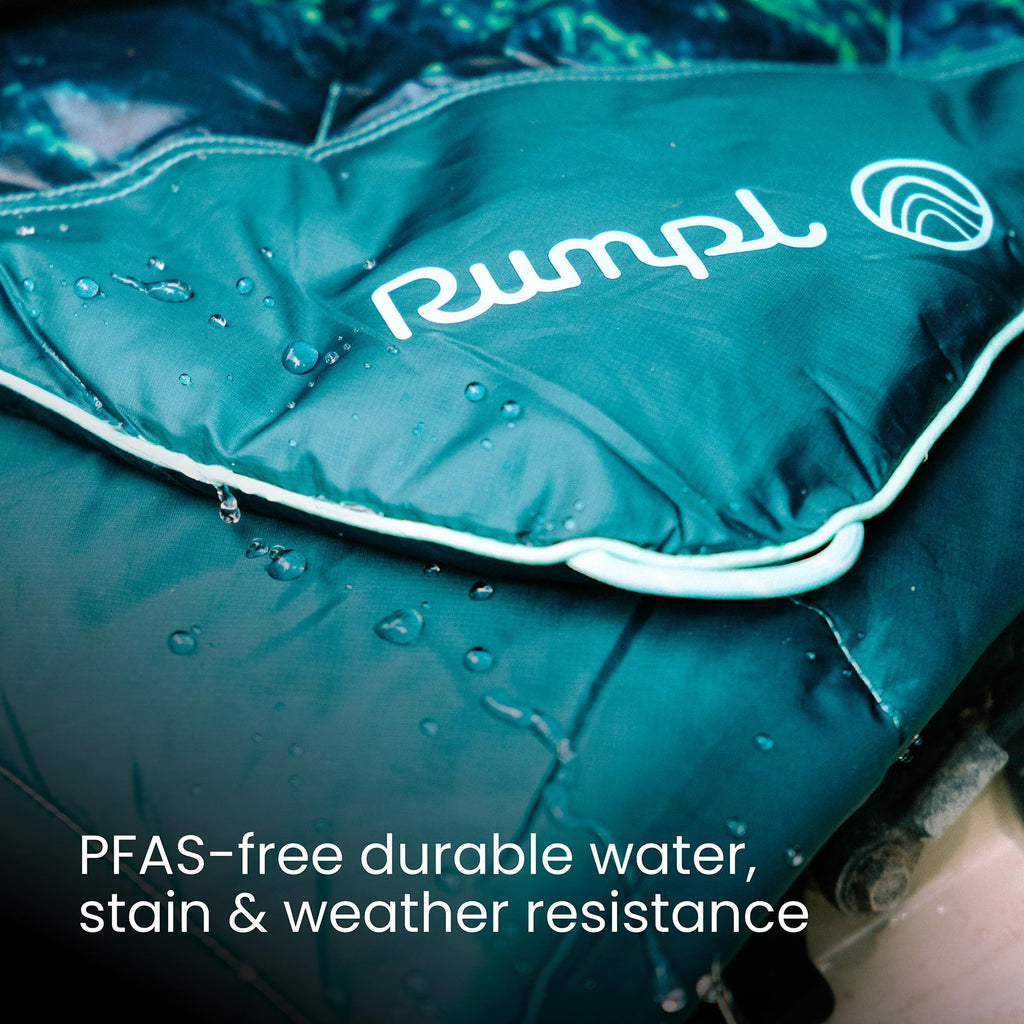 Rumpl Original Puffy 1-Person Blanket for Camping and Outdoors, Alpenglow