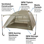 Big Agnes Copper Spur HighVolume Ultralight Backpacking and Camping Tent