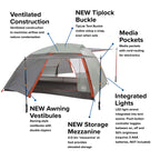Big Agnes Copper Spur HighVolume Ultralight Backpacking and Camping Tent