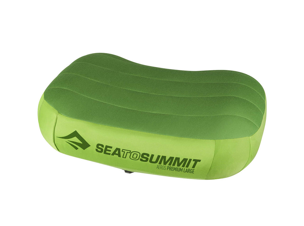 Sea to Summit Aeros Premium Inflatable Travel Pillow, Regular, Lime