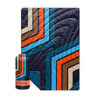 Rumpl Original Puffy 1-Person Blanket for Camping and Outdoors, Alpenglow