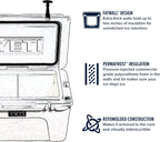 YETI Tundra 45 Cooler, White