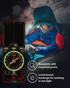 SUUNTO MC-2 Compass: Top-of-The-line Compass for Professionals & serious Hikers