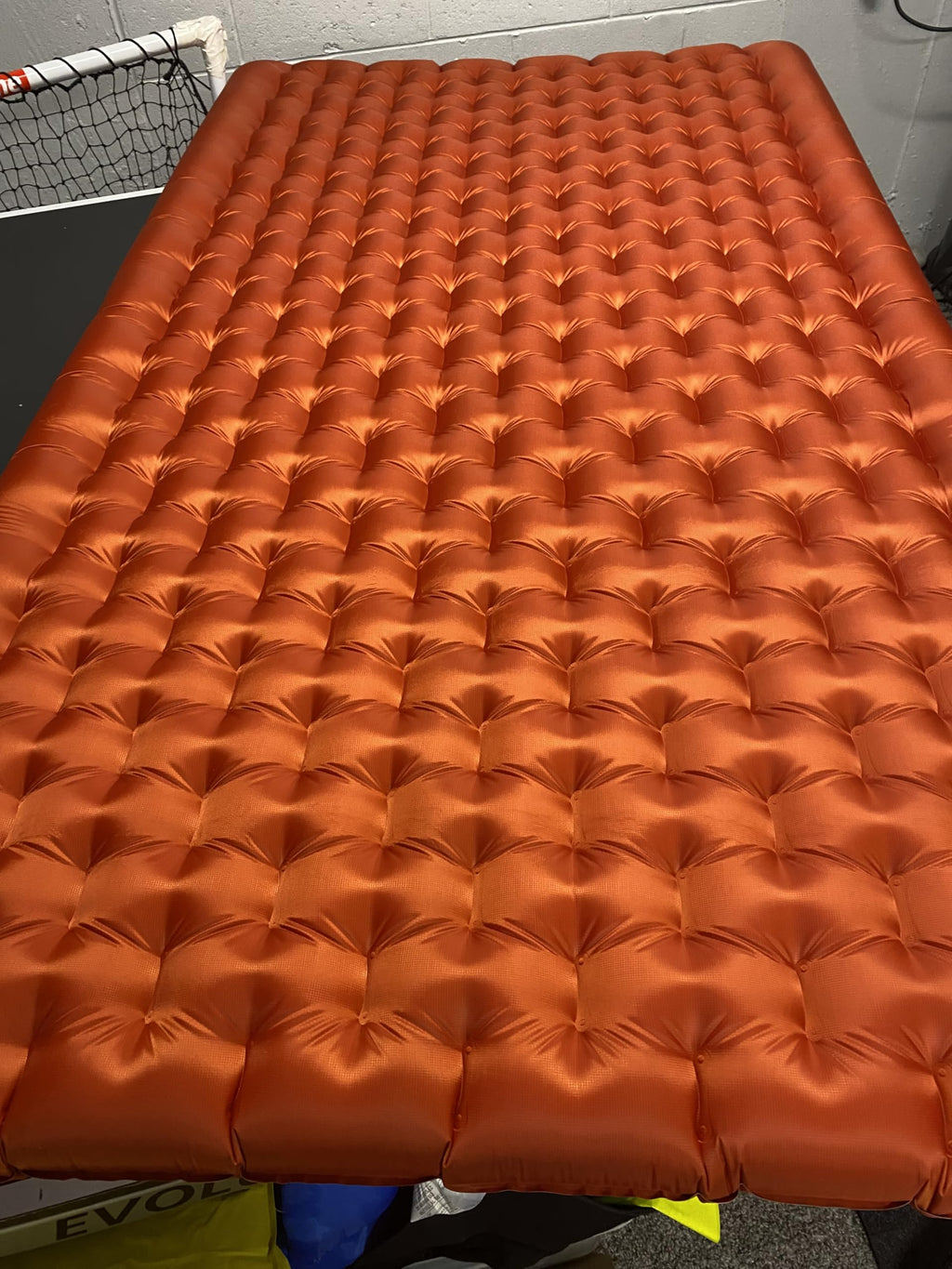 Big Agnes Rapide SL - Insulated Sleeping Pad, Ultralight, All Season Compact Backpacking and Hiking, Pumphouse Sack Included, Orange, 20x72 Regular