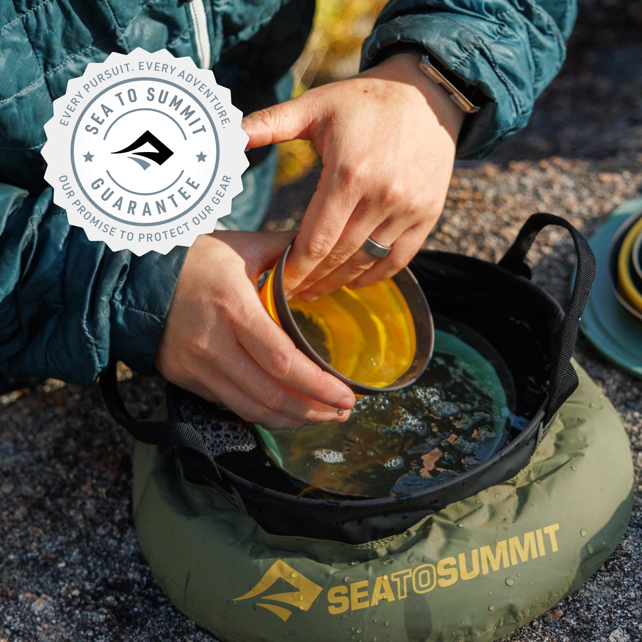 Sea to Summit Collapsible Camp Kitchen Sink, 5 Liter (v1)