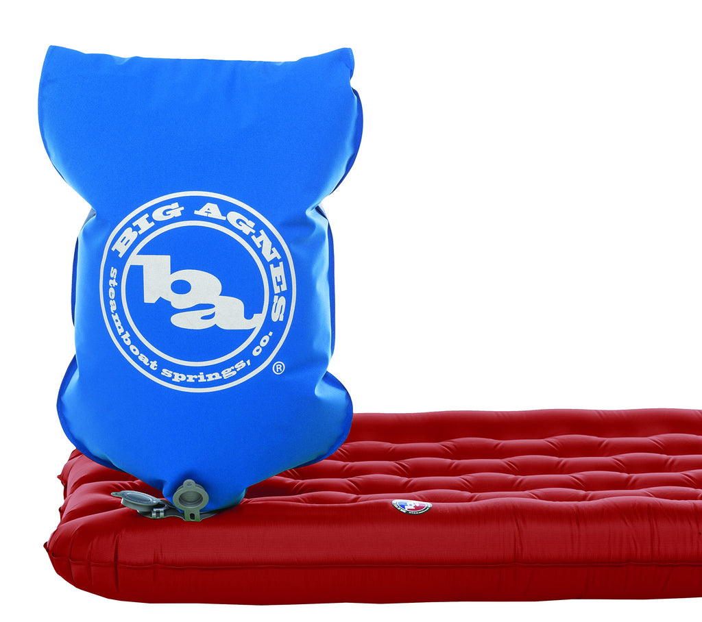 Big Agnes Rapide SL - Insulated Sleeping Pad, Ultralight, All Season Compact Backpacking and Hiking, Pumphouse Sack Included, Orange, 20x72 Regular