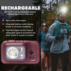 BLACK DIAMOND Spot 400 Headlamp | 400 Lumens Brightness, Dimmable | Waterproof & Durable | 3X AAA Battery Operated (Included) | Graphite
