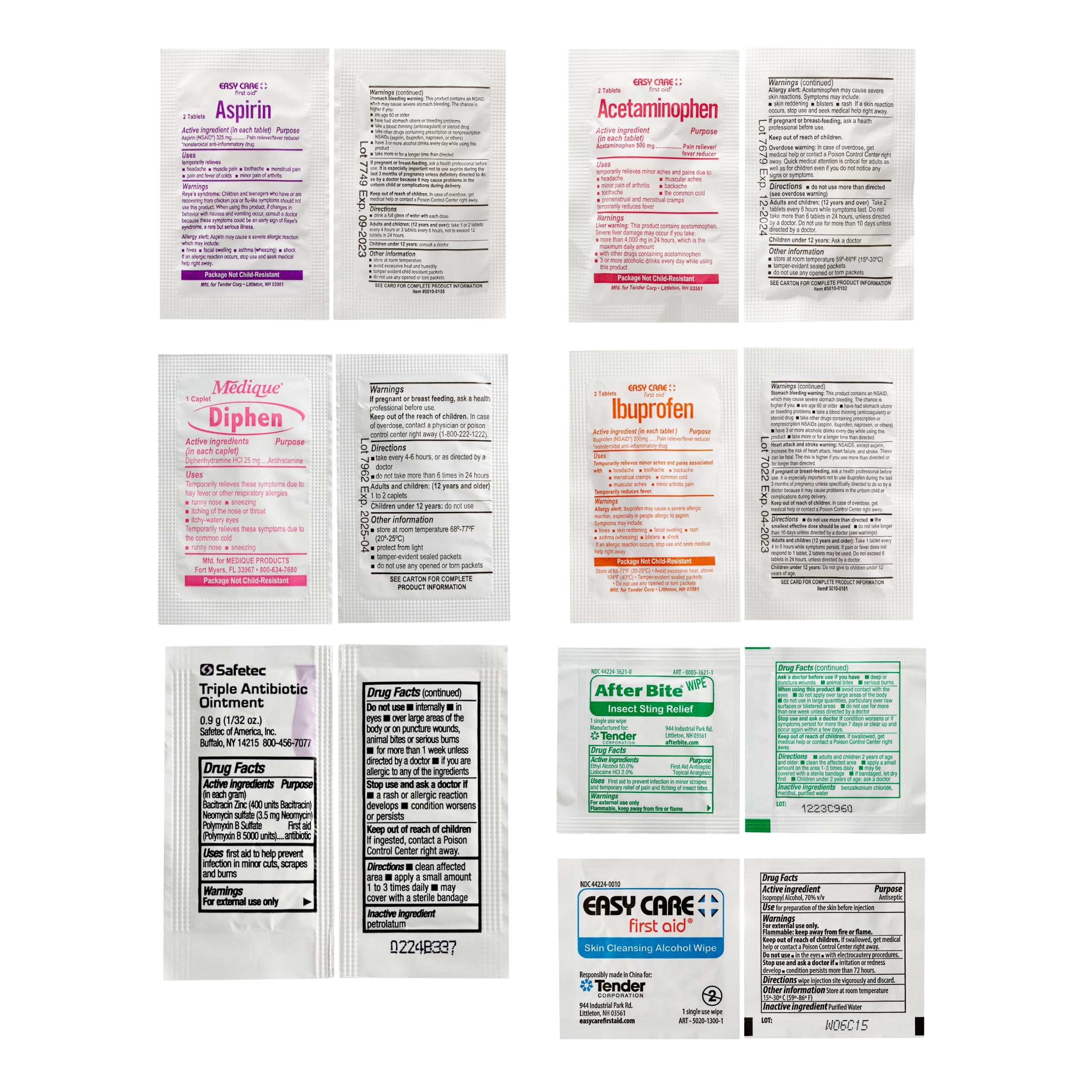 Adventure Medical Kits Mountain Series Medical Kit - Hiker - Emergency Medical First Aid Kit - For 2 People for 2 Days - Comes with a Trauma Pad, Medicine, Guide Book & More