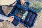 Gregory Alpaca 25L Waterproof Gear Organization/Camping Gear Box with Transparent Removable Lid, Slate Blue