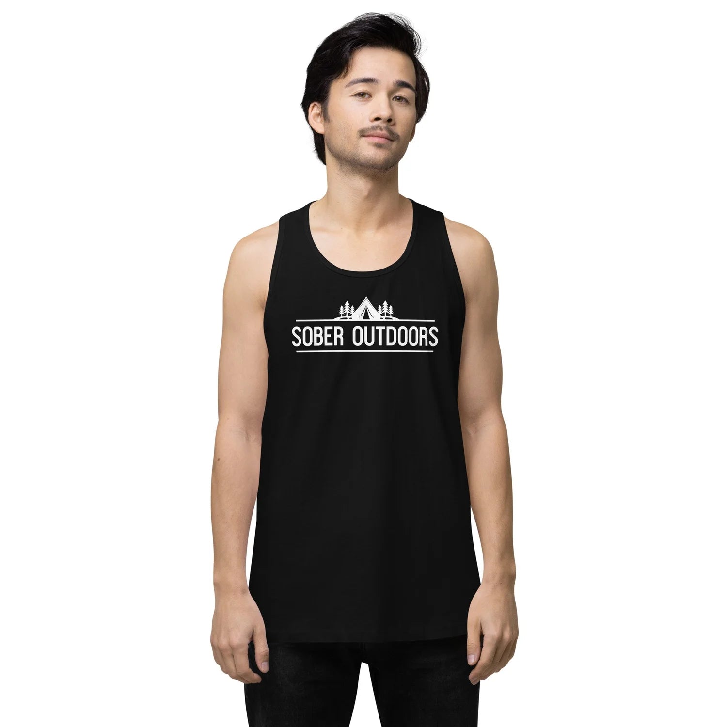 Men’s Premium Tank — Sober Outdoors